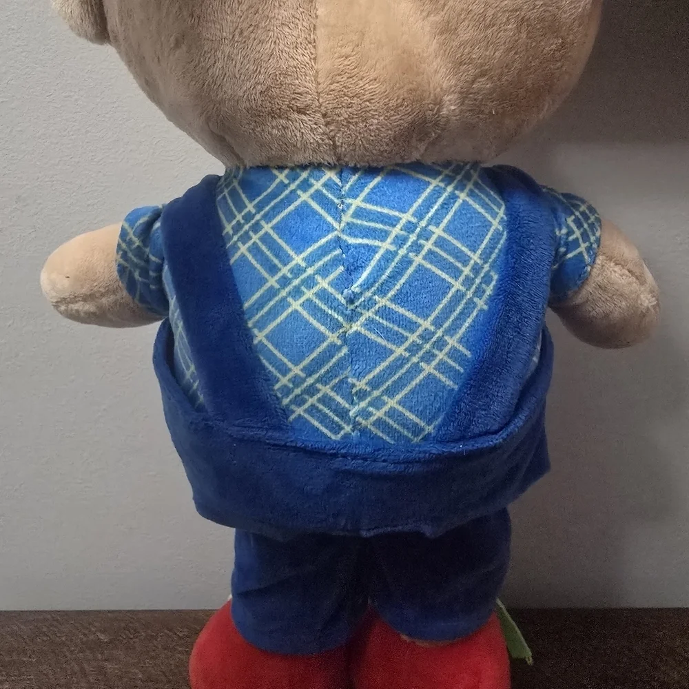 Linzy Learn To Dress Teddy Bear Educational Plush Stuffed Animal Toy